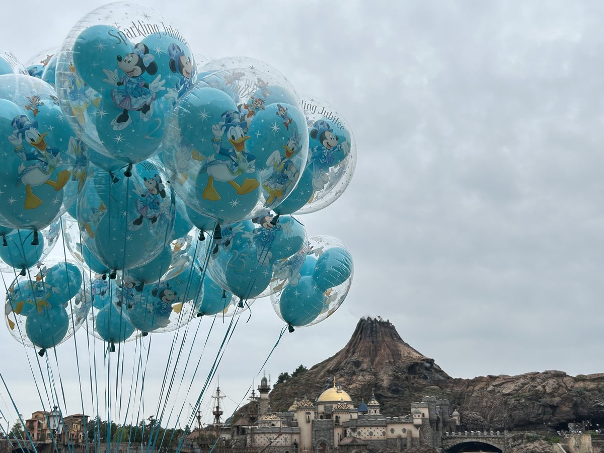 ディズニーシー25周年スパークリング・ジュビリーのバルーン